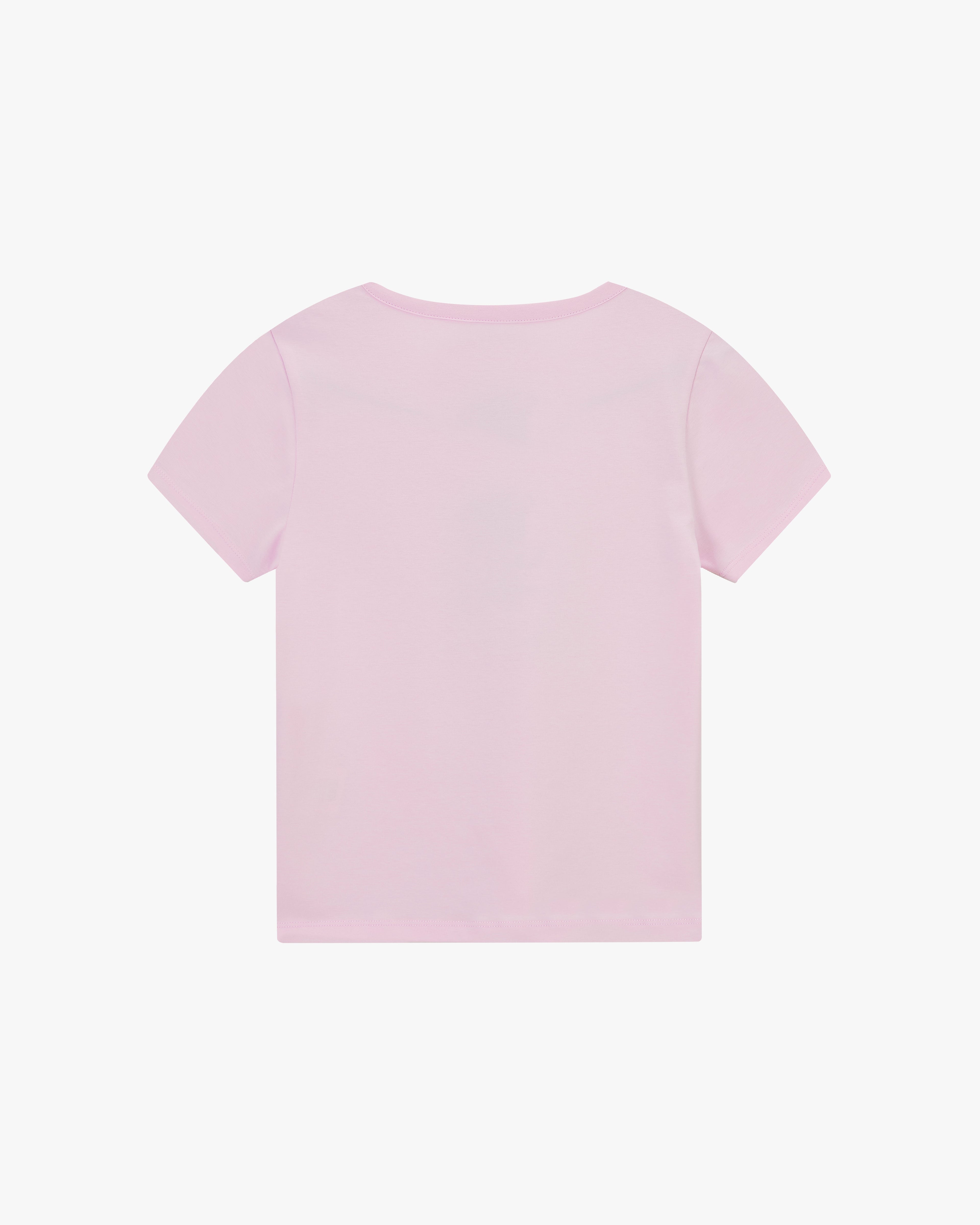 Bear Baby Tee Pink