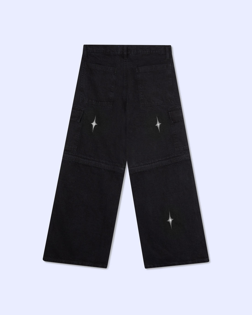 REMOVABLE STARPANTS BLACK