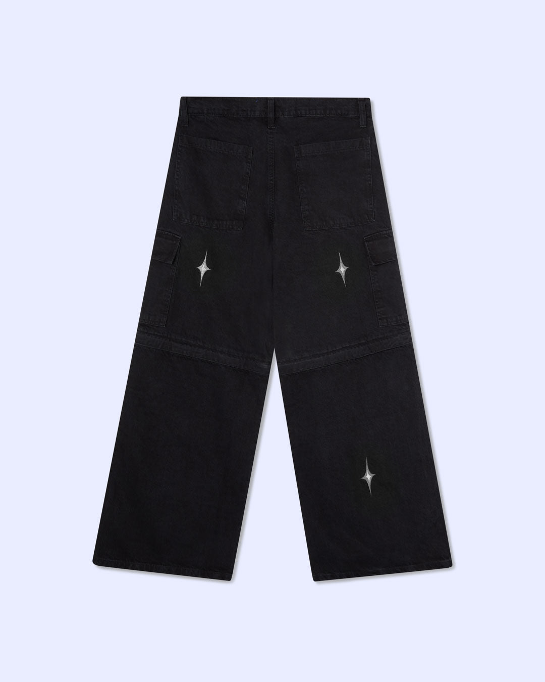 REMOVABLE STARPANTS BLACK
