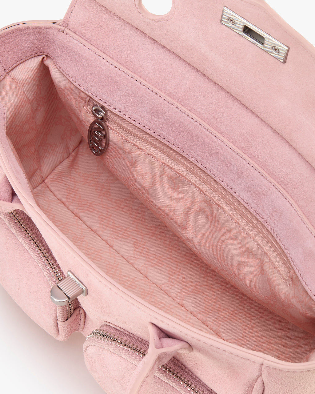 Aiko Real Suede Bag Pink
