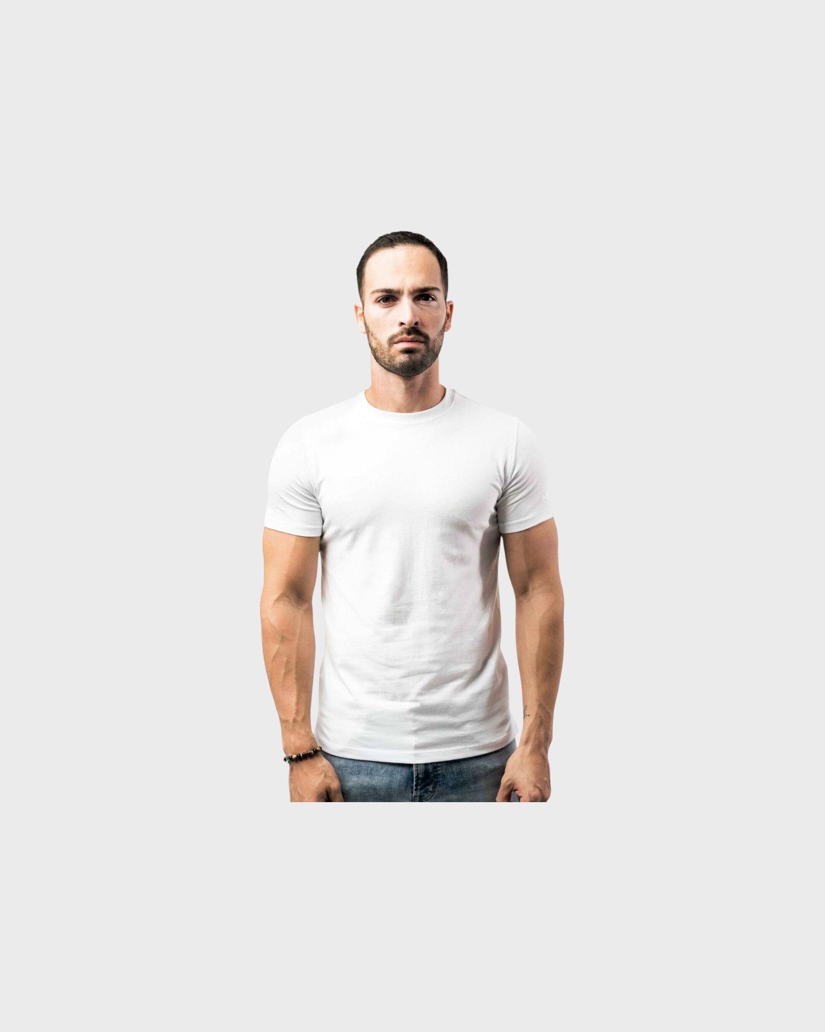 Zafiro Classic T-Shirt Crew Neck - White