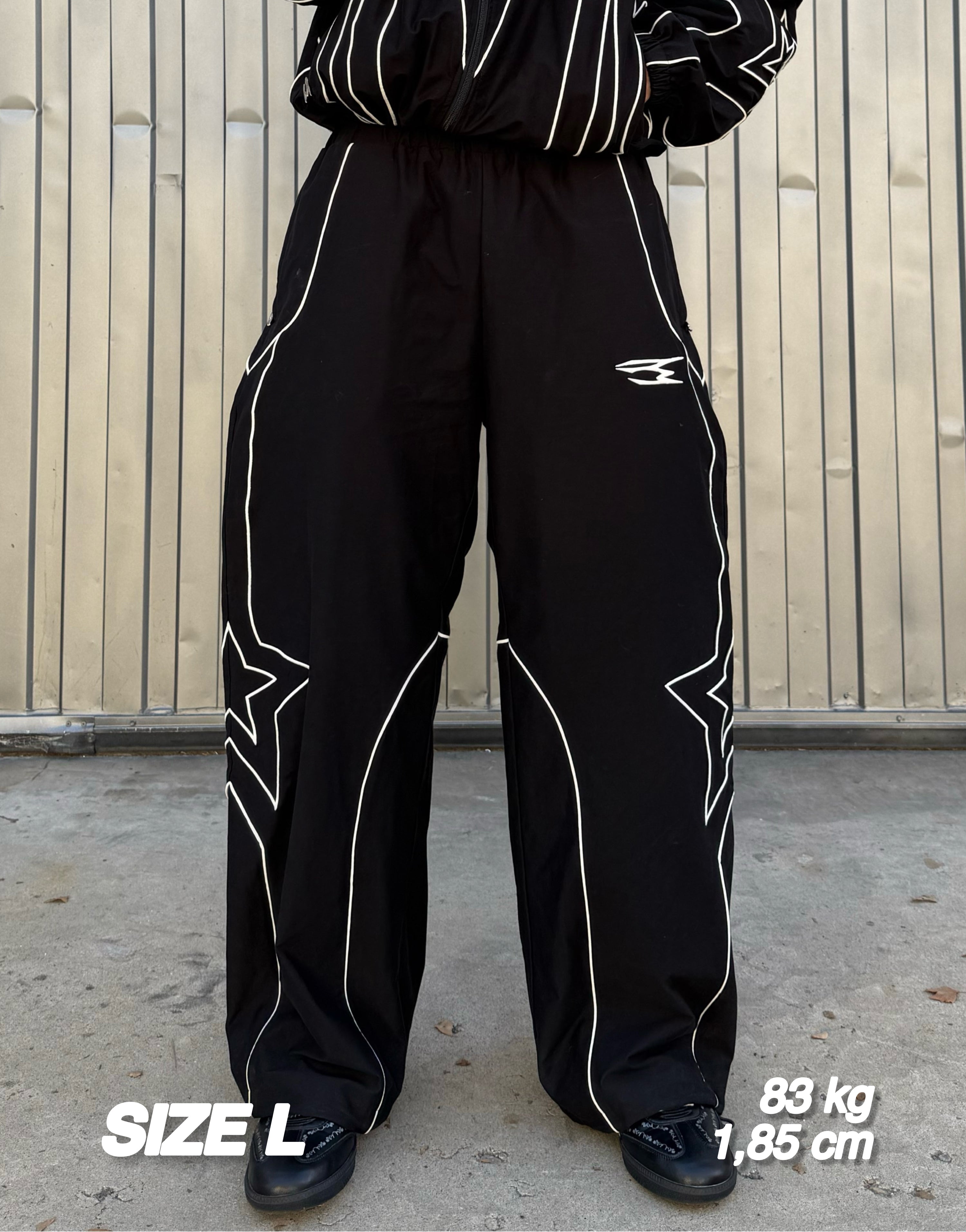 AURA TRACKSUIT PANT BLACK