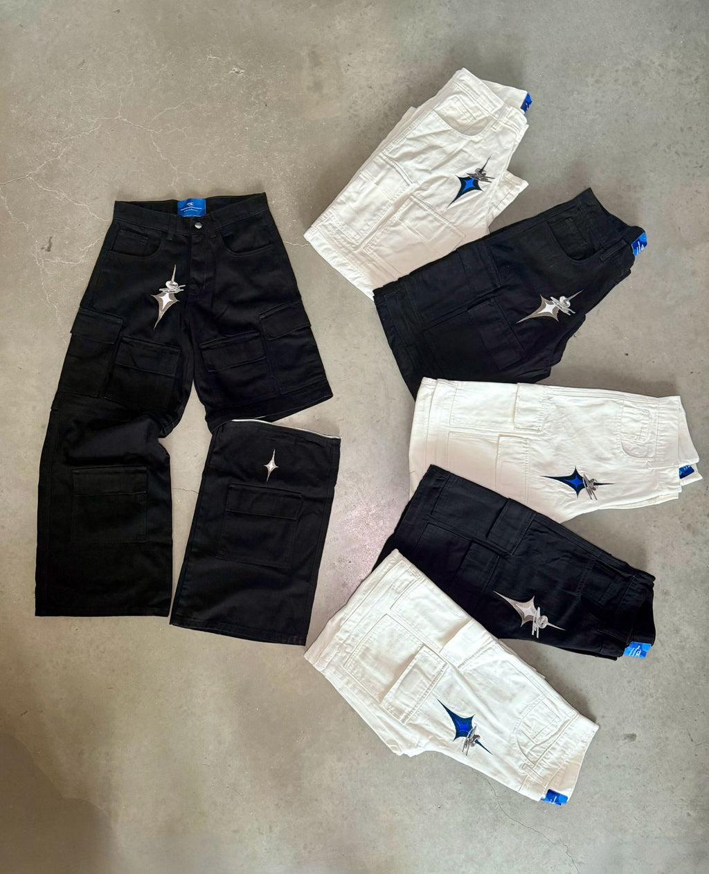 REMOVABLE STARPANTS BLACK