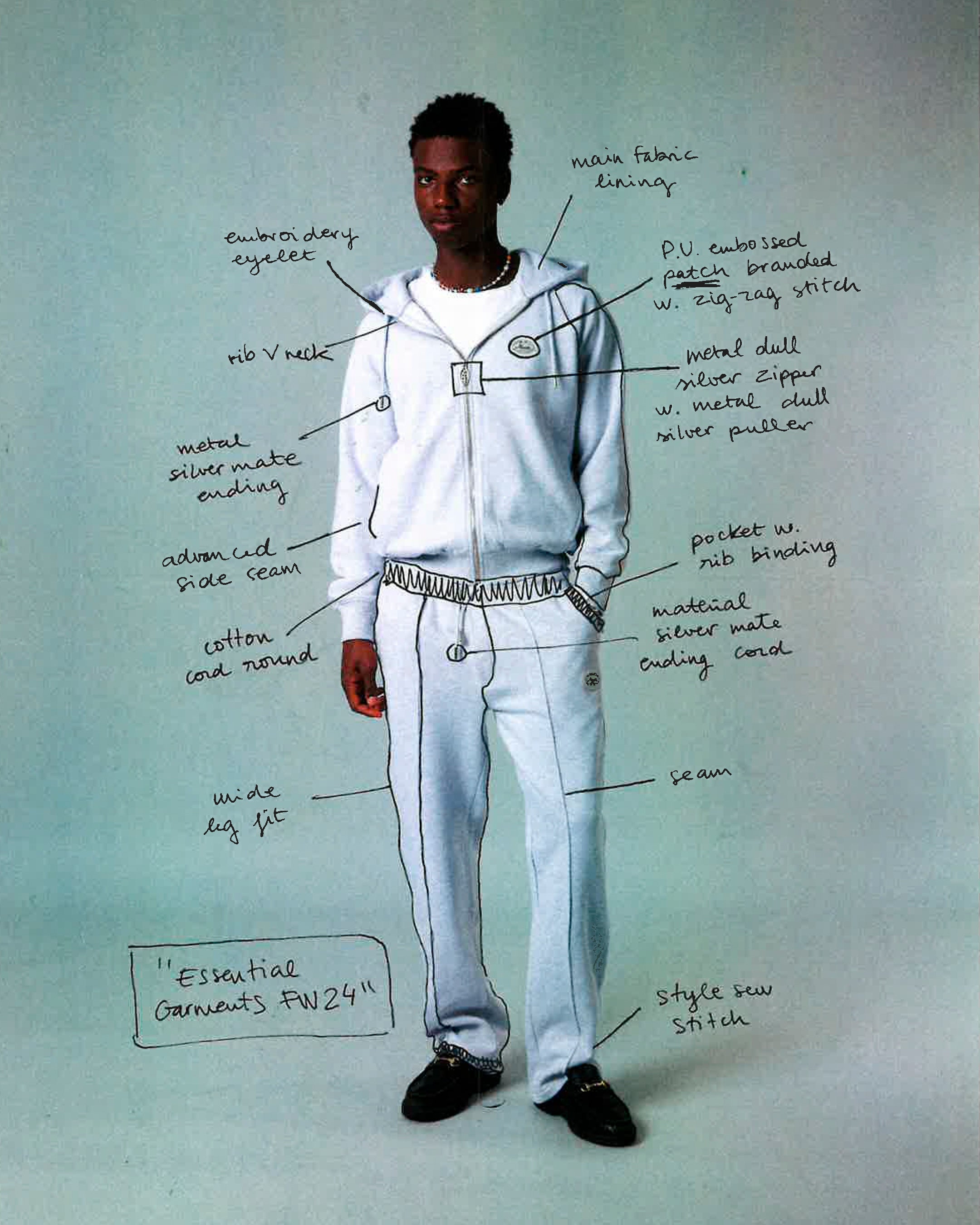 Essentials Sweatpants Grey Melange