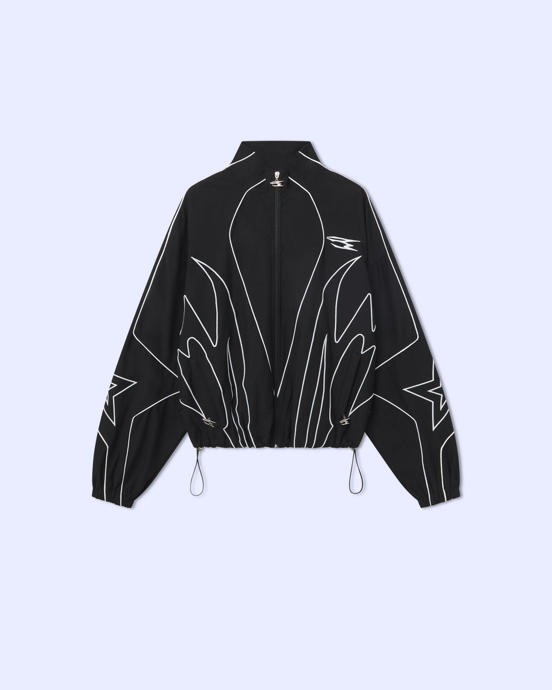 AURA TRACKSUIT TOP BLACK