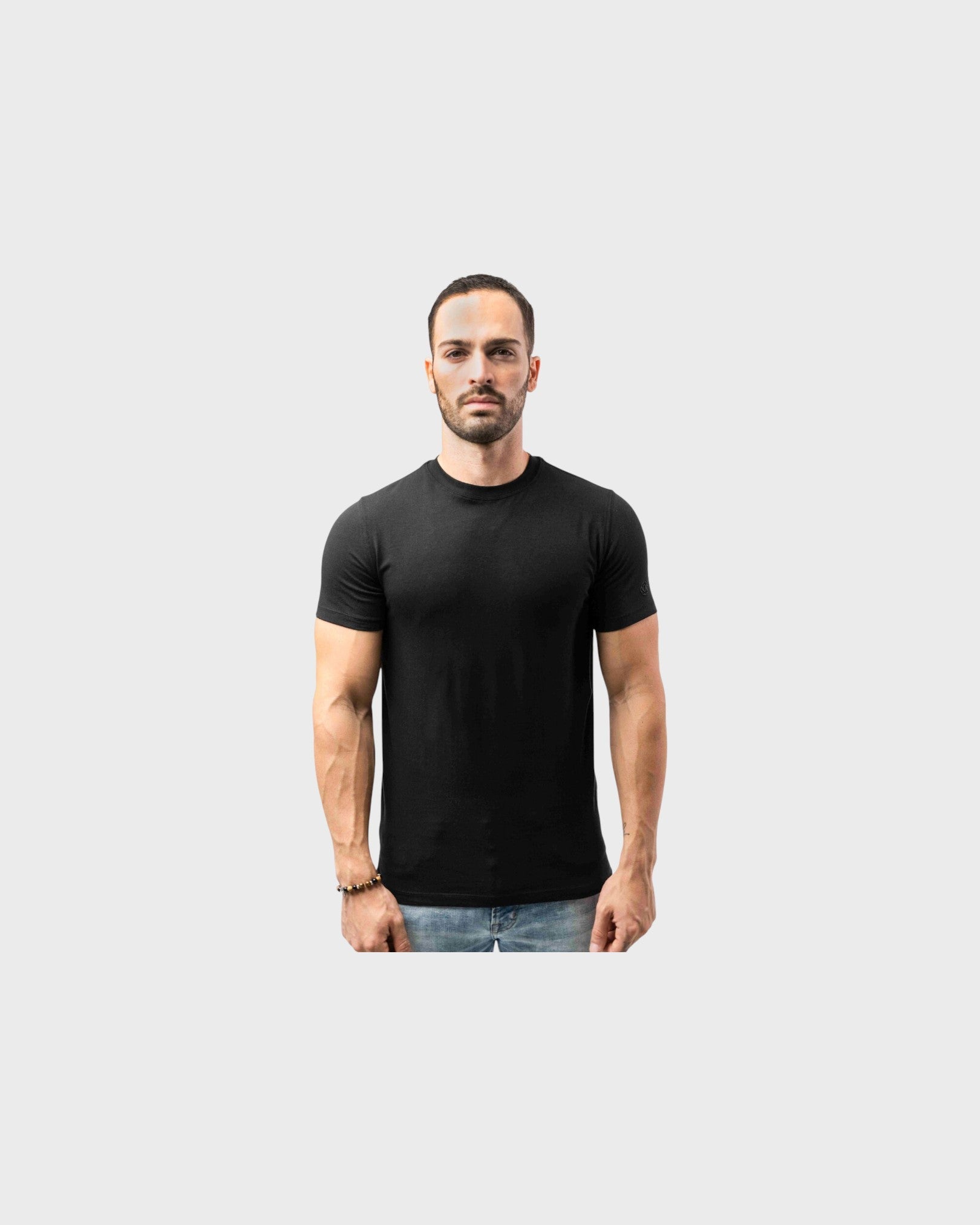 Zafiro Classic T-Shirt Crew Neck - Black