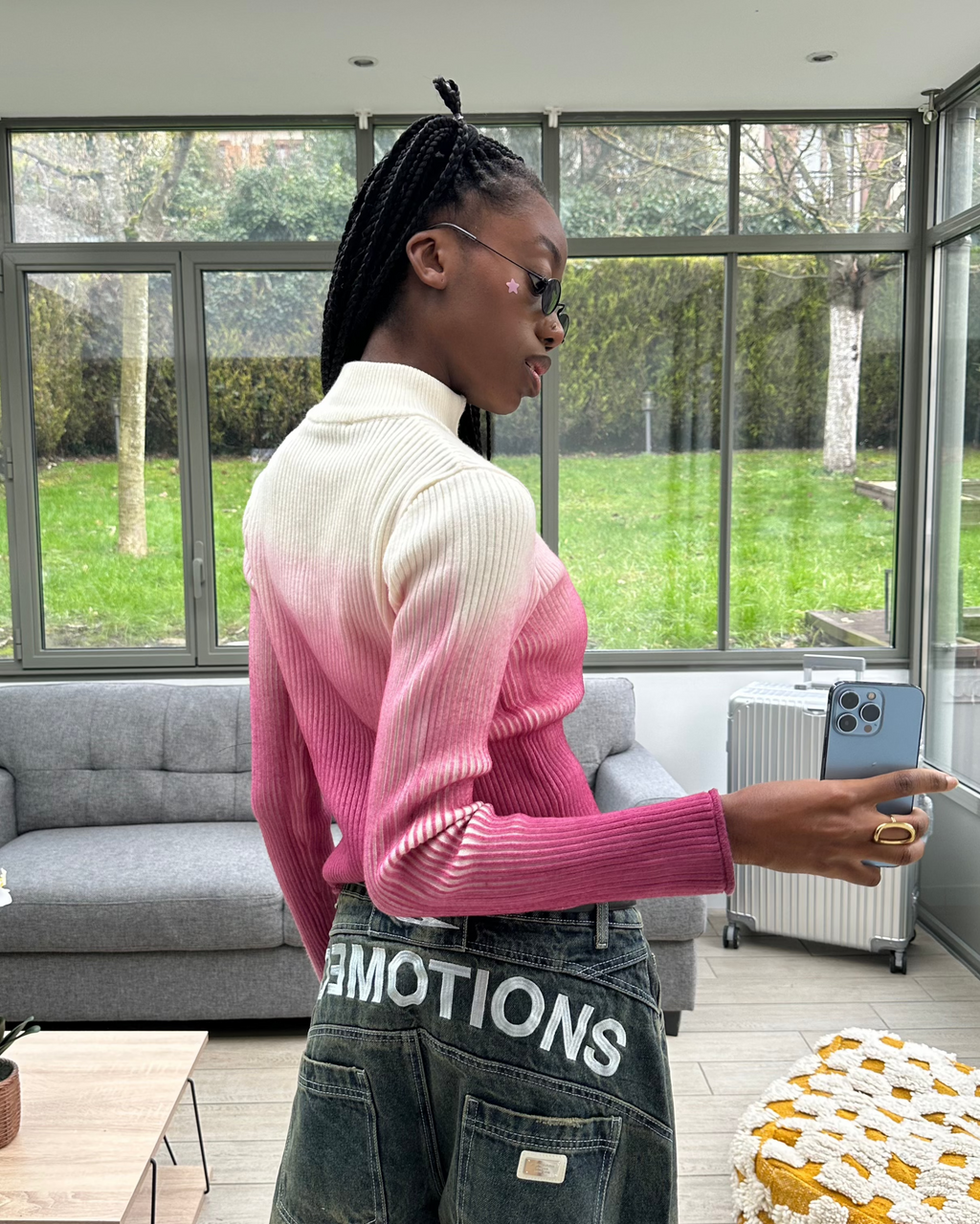 FADED KNITWEAR CHEERY