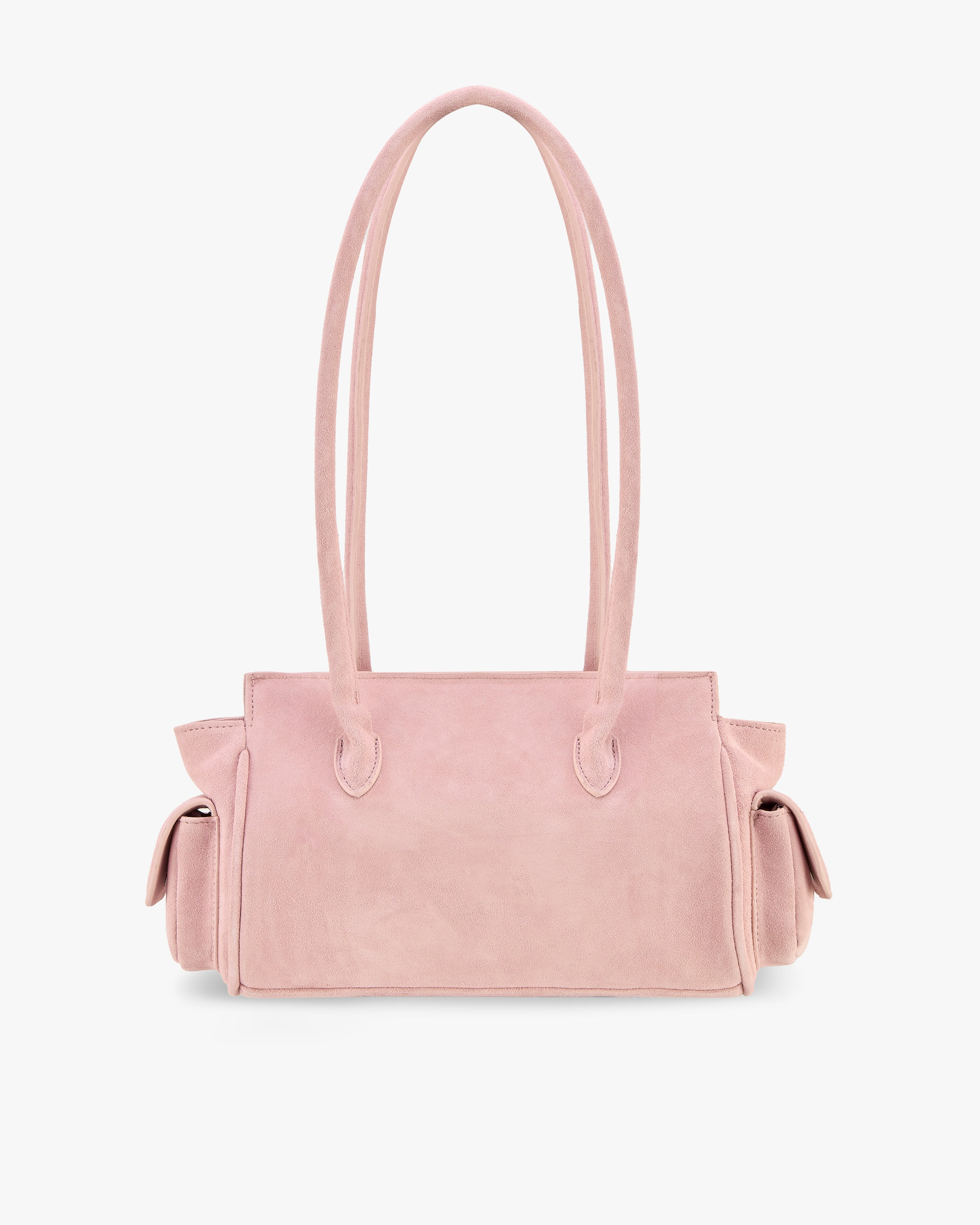 Aiko Real Suede Bag Pink