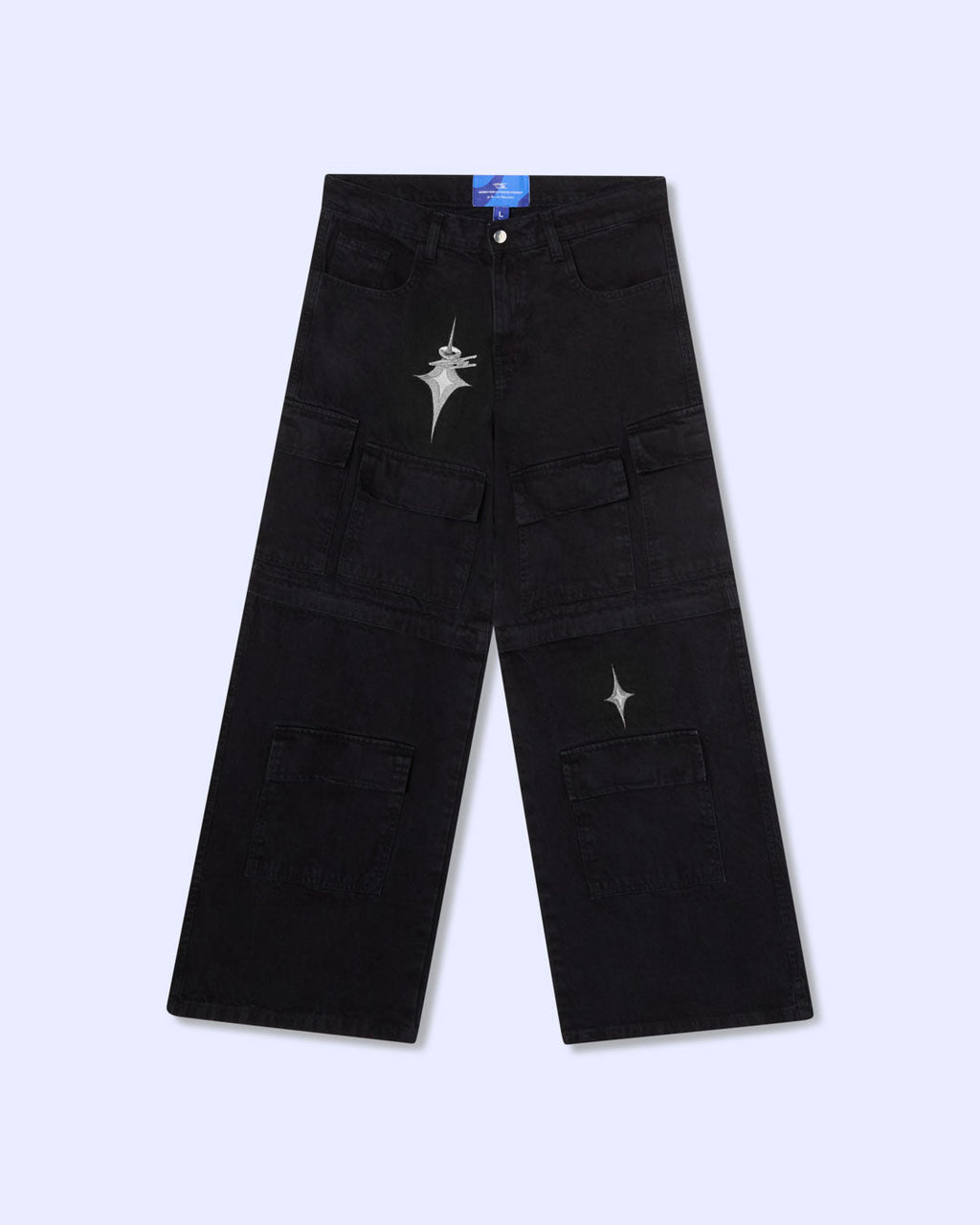 REMOVABLE STARPANTS BLACK