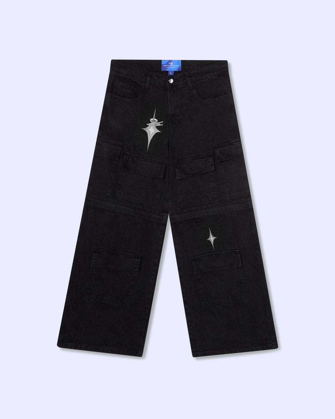 REMOVABLE STARPANTS BLACK