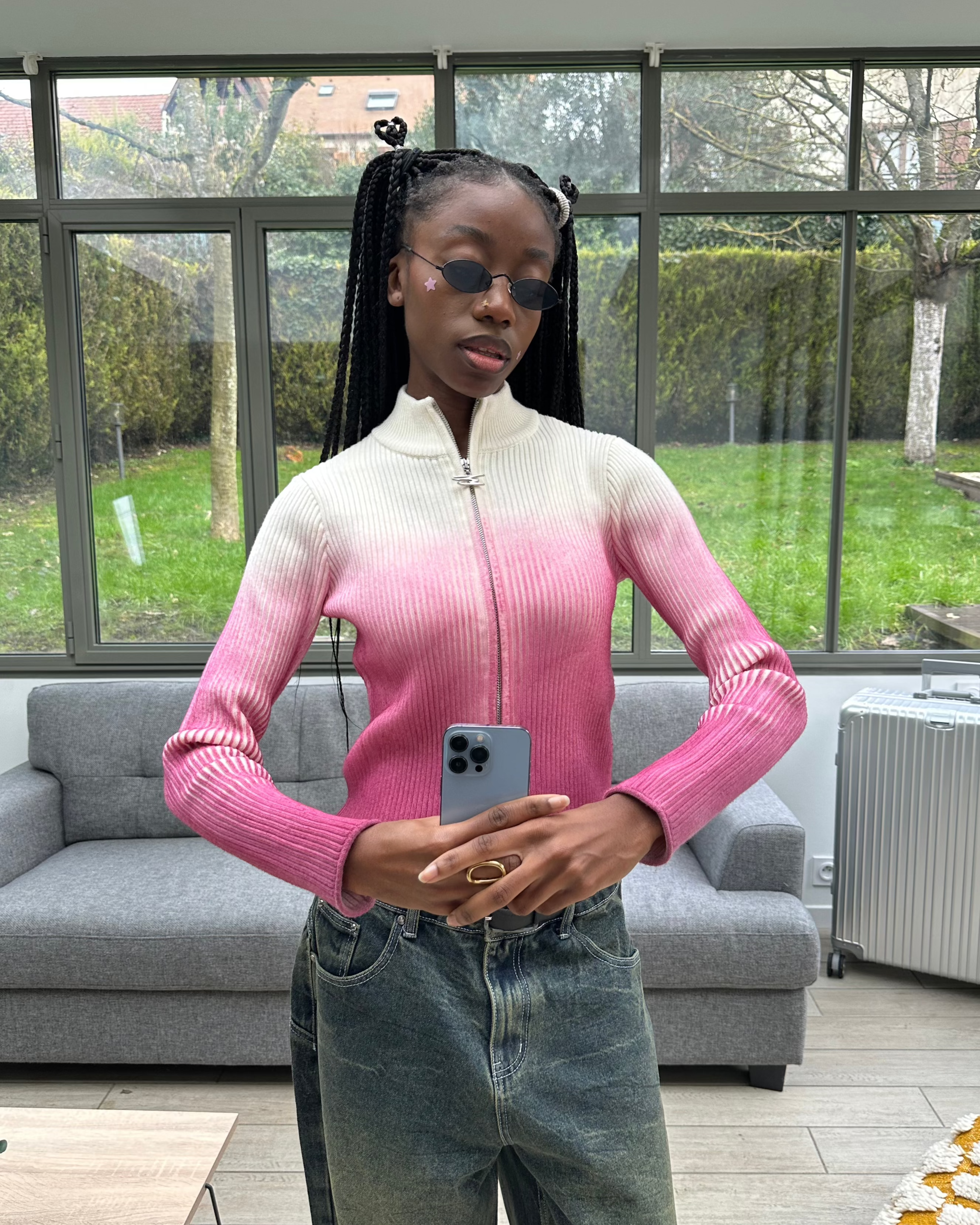 FADED KNITWEAR CHEERY