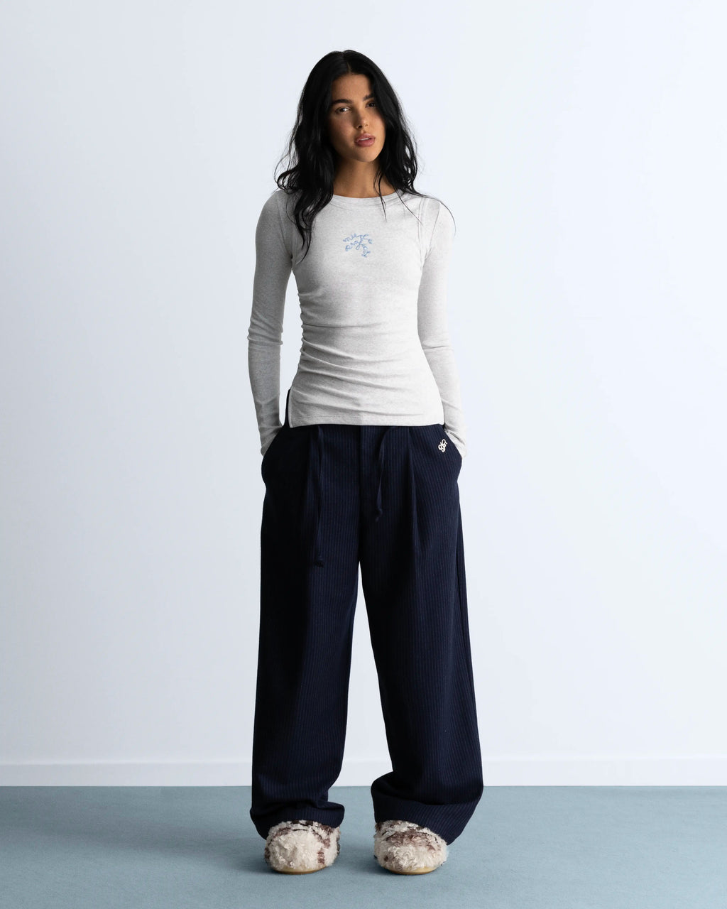 Kairo Long-Sleeve Tee Grey