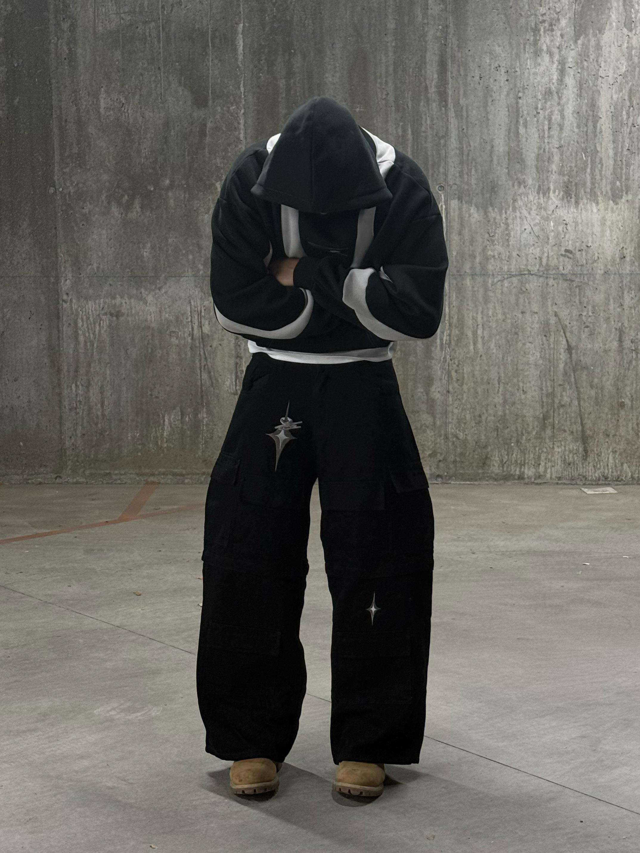 REMOVABLE STARPANTS BLACK